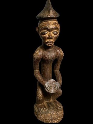 Standbeeld Punu - 63 cm - Punu - Gabon