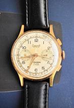 Dreffa Genève Chronographe Suisse Landeron 51 Bi-Compax 37, Handtassen en Accessoires, Horloges | Heren, Nieuw