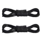 Fako Fashion - Schoenveters - Rond - Gewaxt Katoen -  2.5mm, Kleding | Heren, Schoenen, Verzenden, Nieuw