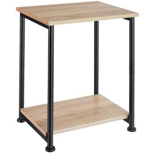 Bijzettafel Yonkers 38,5x30x51,5cm - Industrieel licht hout,, Maison & Meubles, Tables | Tables d'appoint, Envoi