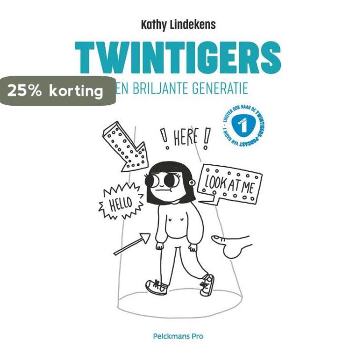 Twintigers 9789463370707 Kathy Lindekens, Boeken, Politiek en Maatschappij, Zo goed als nieuw, Verzenden