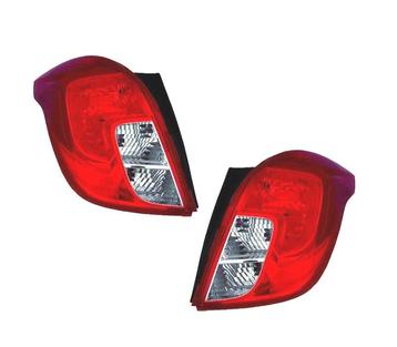 Feux Arrière Pour Opel Mokka 12-16 Blanc Rouge, Verzenden