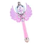 Toverstaf met Licht Meisje Glitter Prinses - Roze, Verzenden, Nieuw