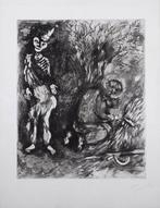Marc Chagall (1887-1985) - Fables de la Fontaine : La mort