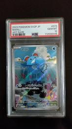 Pokémon - 2 Graded card - Cleffa, Marill First edition, Foil, Nieuw