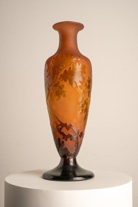 Emile Gallé - Emile Gallé - Vase - Verre, Antiek en Kunst, Antiek | Glaswerk en Kristal