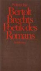 Bertolt Brechts Poetik des Romans, Nieuw, Nederlands, Verzenden