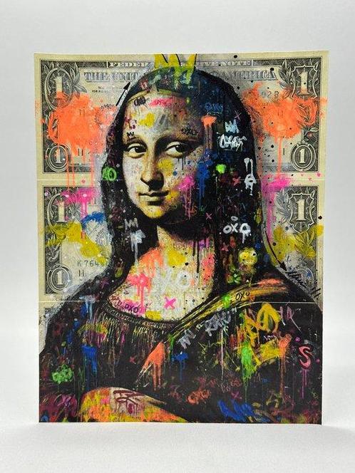 Chris Boyle (1977) - Mona Li$a, Antiek en Kunst, Kunst | Schilderijen | Modern