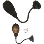 Wandlampen Messing Muurlamp Biscay Antiek Zwart, Huis en Inrichting, Verzenden, Nieuw