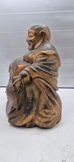 Gelukkige Boeddha Budai Siddartha Gautama Goud Handgesneden
