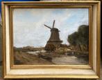 W.G.F Jansen (1871-1949) - Landschap met molen