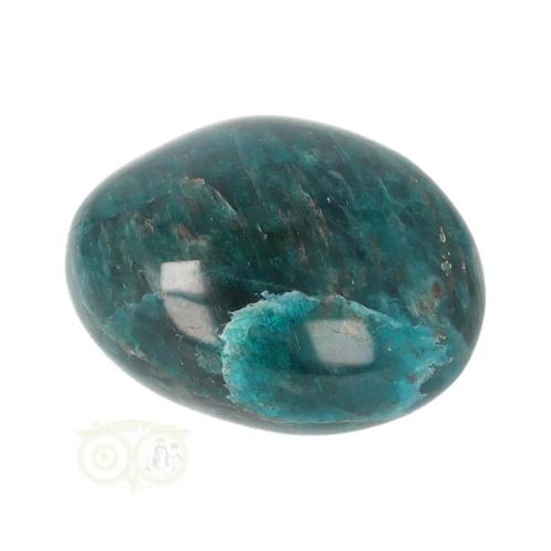 Blauwe Apatiet handsteen Nr 82 - 105 gram, Handtassen en Accessoires, Edelstenen, Nieuw, Verzenden