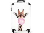 Veiling - Koffer handbagage giraffe bubble, Handtassen en Accessoires, Koffers, Nieuw