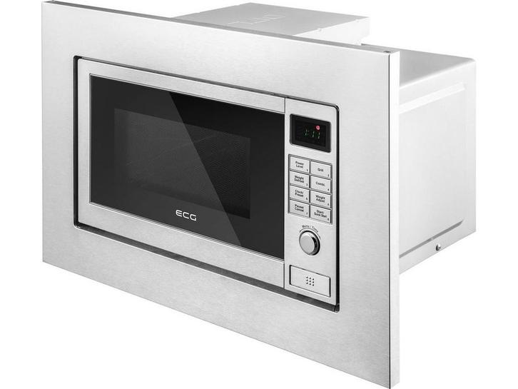 ECG MTD 2081 VGSS - Magnetron met grill 800 W - RVS, Huis en Inrichting, Woonaccessoires | Overige, Zo goed als nieuw, Verzenden