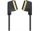 Veiling - Hama Scart-verbindingskabel, verguld, 1,5 m, Audio, Tv en Foto, Audiokabels en Televisiekabels, Gebruikt