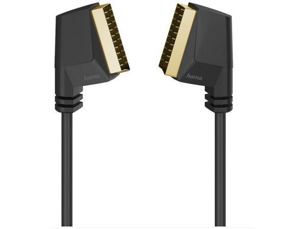 Veiling - Hama Scart-verbindingskabel, verguld, 1,5 m, Audio, Tv en Foto, Audiokabels en Televisiekabels, Gebruikt