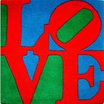 Robert Indiana (1928-2018) - LOVE Teppich Wool 74 x 74 cm, Antiek en Kunst, Kunst | Schilderijen | Modern