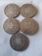 Italie, Royaume Vittorio Emanuele II. 5 Lire
