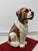 Beeld, San Bernardo - 53 cm - Keramiek