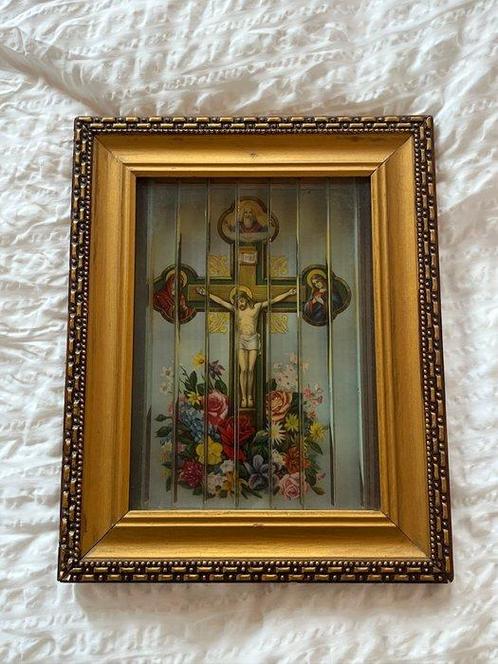 Crucifix - Hout - 1900-1910, Antiquités & Art, Antiquités | Livres & Manuscrits