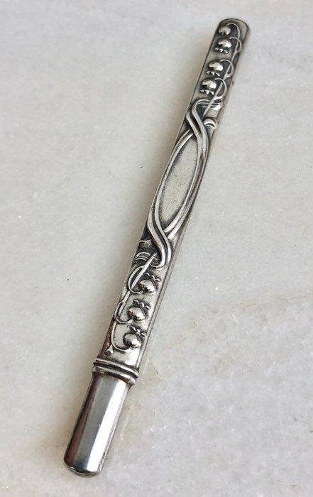 Figure - Pocket Tooth Pick with case - Argent 835, Antiek en Kunst, Kunst | Designobjecten