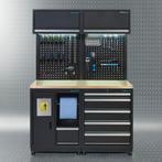 Datona Werkplaatsinrichting PREMIUM met eiken werkblad 315, Doe-het-zelf en Bouw, Ophalen of Verzenden, Nieuw