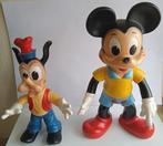 Mickey Mouse - 2 Figure - Ledra - 1962, Verzamelen, Nieuw