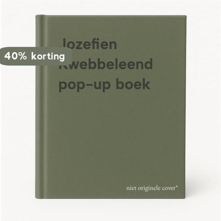 Jozefien Kwebbeleend pop-up boek 9789055612321, Boeken, Kinderboeken | Kleuters, Gelezen, Verzenden