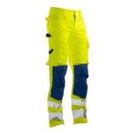 Jobman 2378 pantalon de service hi-vis d092 jaune/bleu