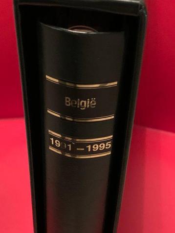 België 1991/1995 - Verzameling in SAFE album. Dubbele beschikbaar voor biedingen