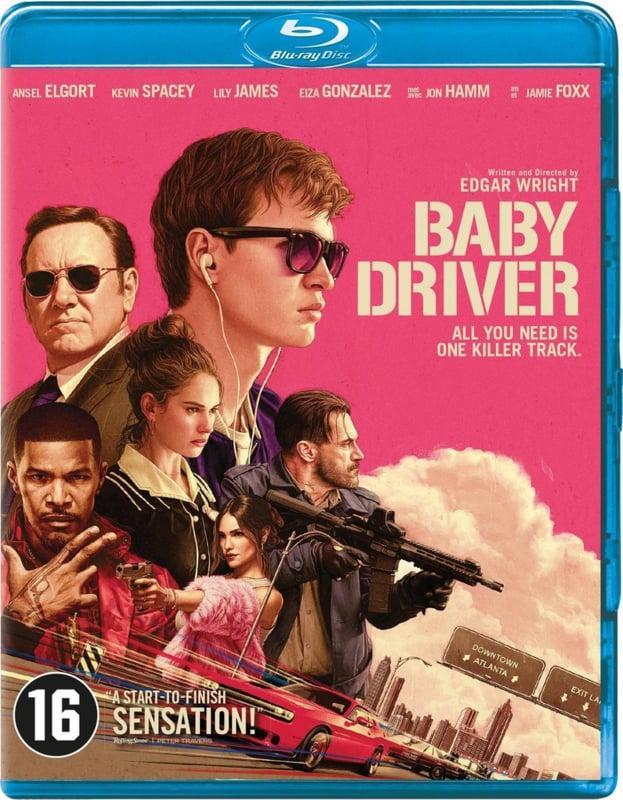 Baby Driver (blu-ray tweedehands film), CD & DVD, Blu-ray, Enlèvement ou Envoi