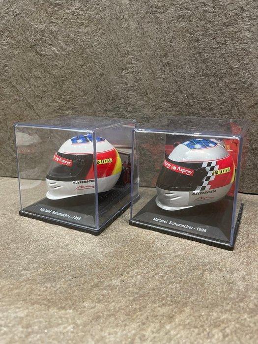 Ferrari - Formula 1 - Michael Schumacher - 1998 - Sporthelm, Hobby en Vrije tijd, Modelauto's | 1:5 tot 1:12