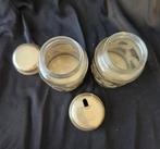 Suikerkom (2) - Zilver, Glas