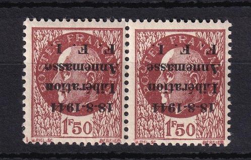France 1944 - Libération de Annemasse, variété surcharge, Postzegels en Munten, Postzegels | Europa | Frankrijk