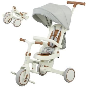 AIYAPLAY Kinder-Driewieler, Omvormbare Baby-Buggy, 5-in-1 On beschikbaar voor biedingen