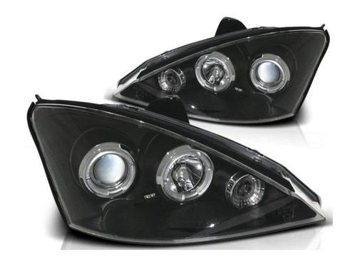Angel Eyes koplamp units Black geschikt voor Ford Focus, Autos : Pièces & Accessoires, Éclairage, Envoi