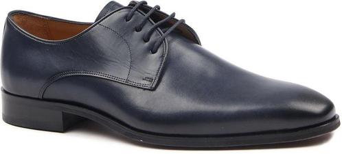 Melik Schoen Derby Marizo Navy maat 42 Heren, Kleding | Heren, Schoenen, Blauw, Nieuw, Verzenden