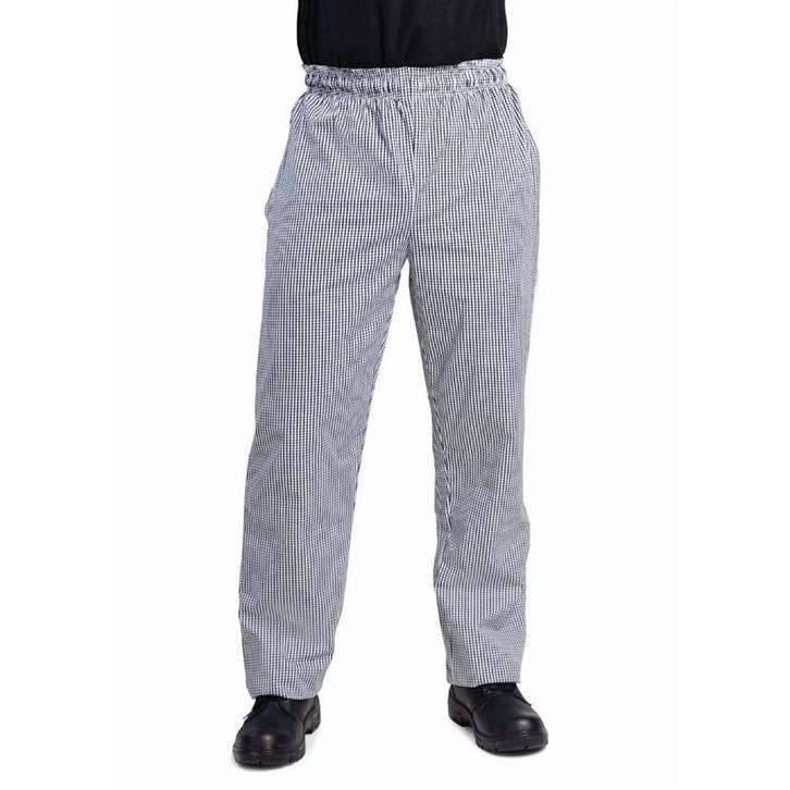 Whites Vegas unisex koksbroek zwart-wit geruit | 65%, Zakelijke goederen, Horeca | Keukenapparatuur, Nieuw in verpakking, Verzenden