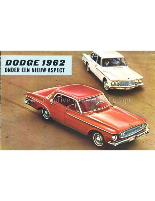 1962 DODGE DART, LENCER BROCHURE ENGELS, Boeken, Auto's | Folders en Tijdschriften