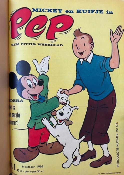 Pep - Eerste jaargang 1962 Compleet in Nieuwstaat ! - 13, Boeken, Stripverhalen