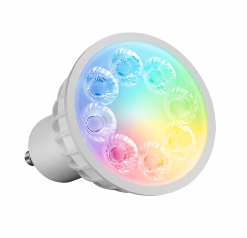 Mi-Light WiFi LED Spot GU10 RGB+CCT, Maison & Meubles, Lampes | Spots, Envoi