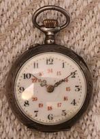 Reloj de bolsillo antiguo - De plata maciza de coleccion -