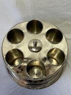 Wijnkoeler - Verzilverd - Art Deco wijnkoeler