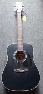 Cort - Earth 70 Black Satin met hoes - - Akoestische gitaar, Nieuw