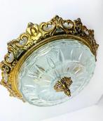 Plafondlamp - Messing, Kristal