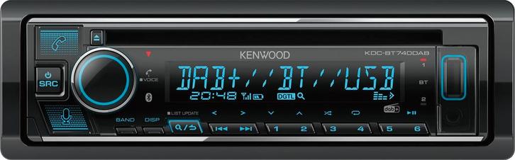 Kenwood KDC-BT740DAB Autoradios, Auto diversen, Autoradio's, Verzenden
