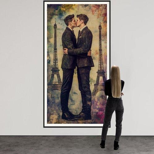 Anne Dias (1985) - (XXL) Giant Twin Beauties Of Lust, Antiek en Kunst, Kunst | Schilderijen | Modern