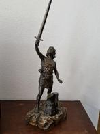 Niet bekend - Beeld, Siegfried germaanse krijger - 10 kg -, Antiek en Kunst