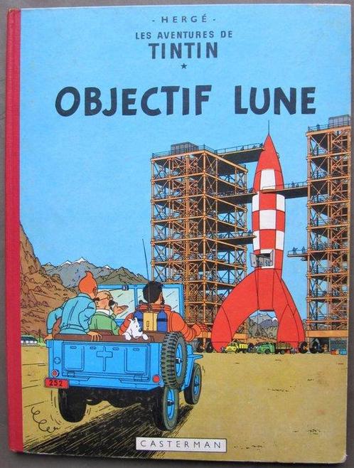 Tintin T16 - Objectif Lune (B25) - C - 1 Album - Herdruk -, Boeken, Stripverhalen