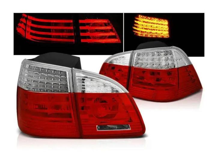 LED achterlichten Red White geschikt voor BMW E61 Touring, Auto-onderdelen, Verlichting, Nieuw, BMW, Verzenden